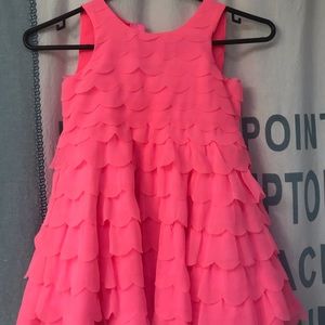 Pink frilly girls Cherokee dress
